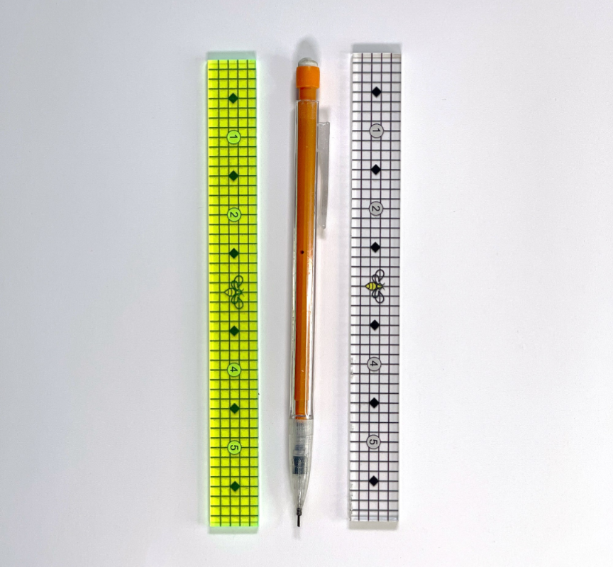 Stitch Buzz - 6" x 5/8" Seam Allowance Ruler