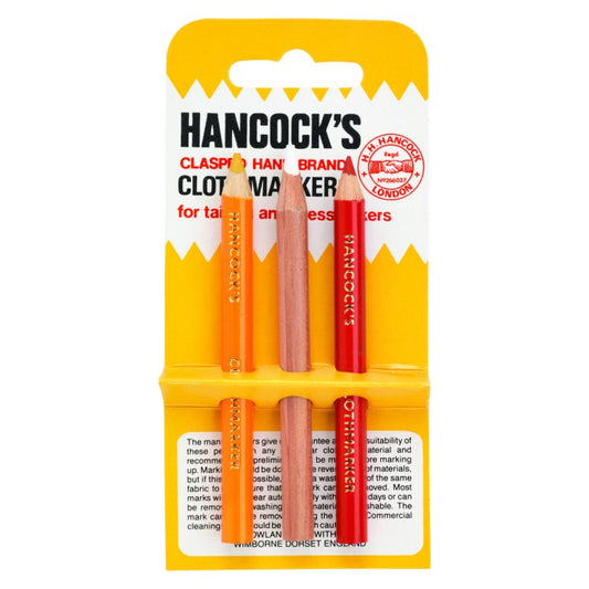 Hancock's - Cloth Marking Pencils - 3 Pack