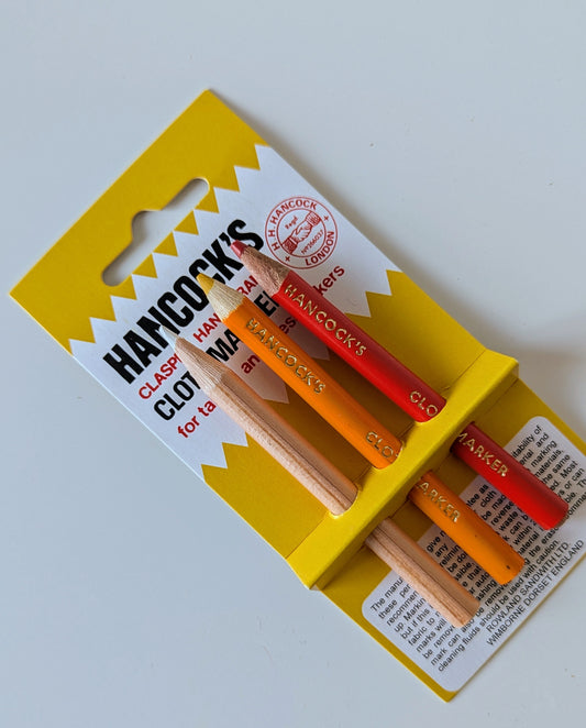 Hancock's - Cloth Marking Pencils - 3 Pack