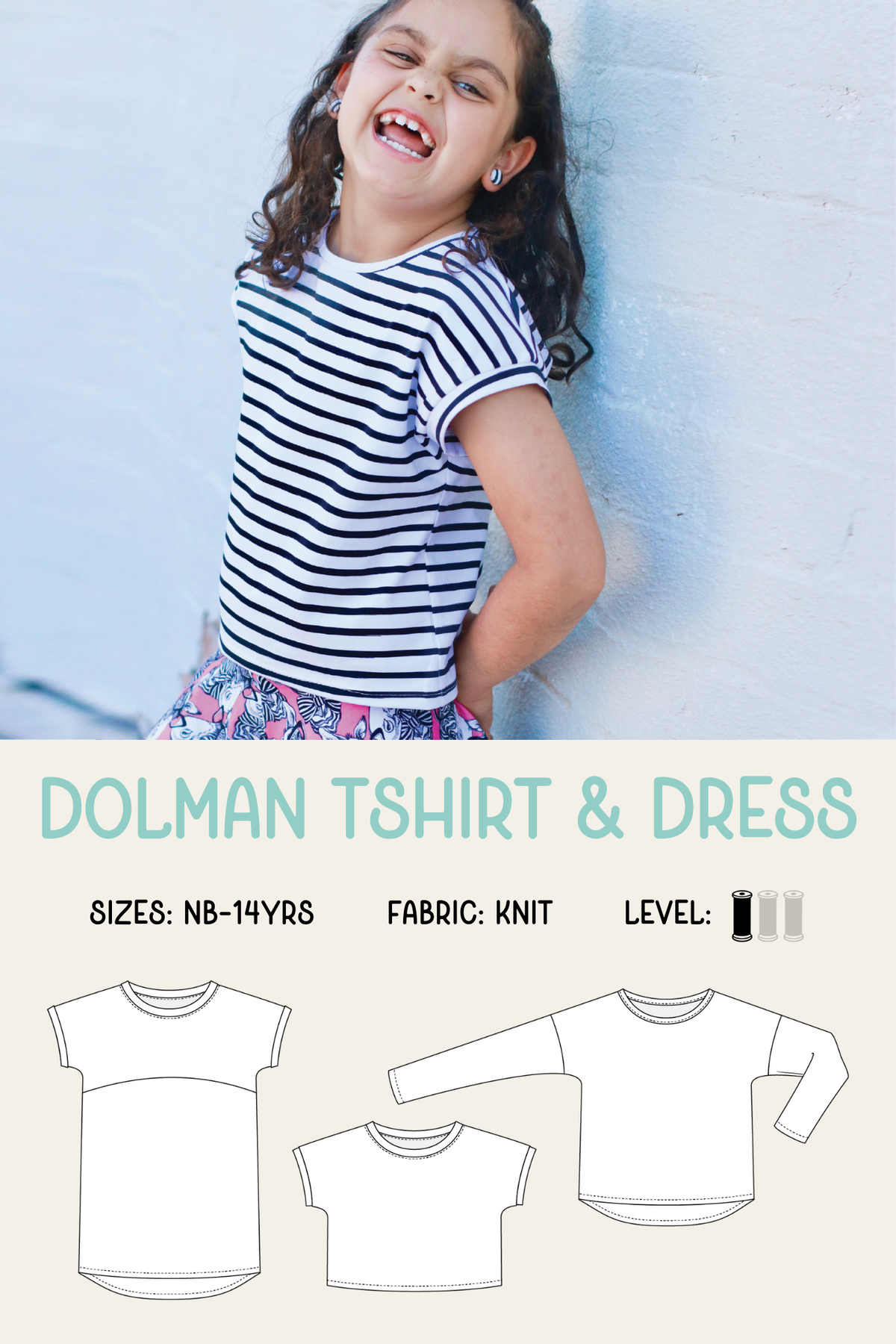 Tadah! Patterns - Dolman Combo Sewing Pattern