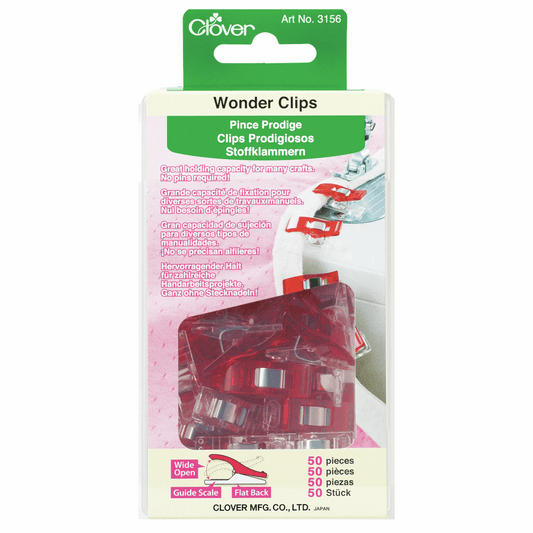 Clover - Wonder Clips - Quilting Clips - 50 pieces