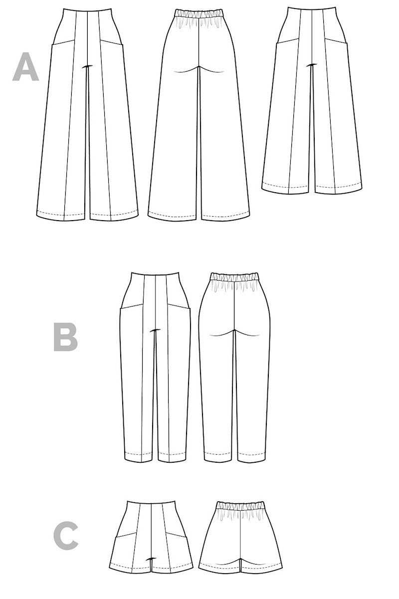 Closet Core - Pietra Trousers and Shorts